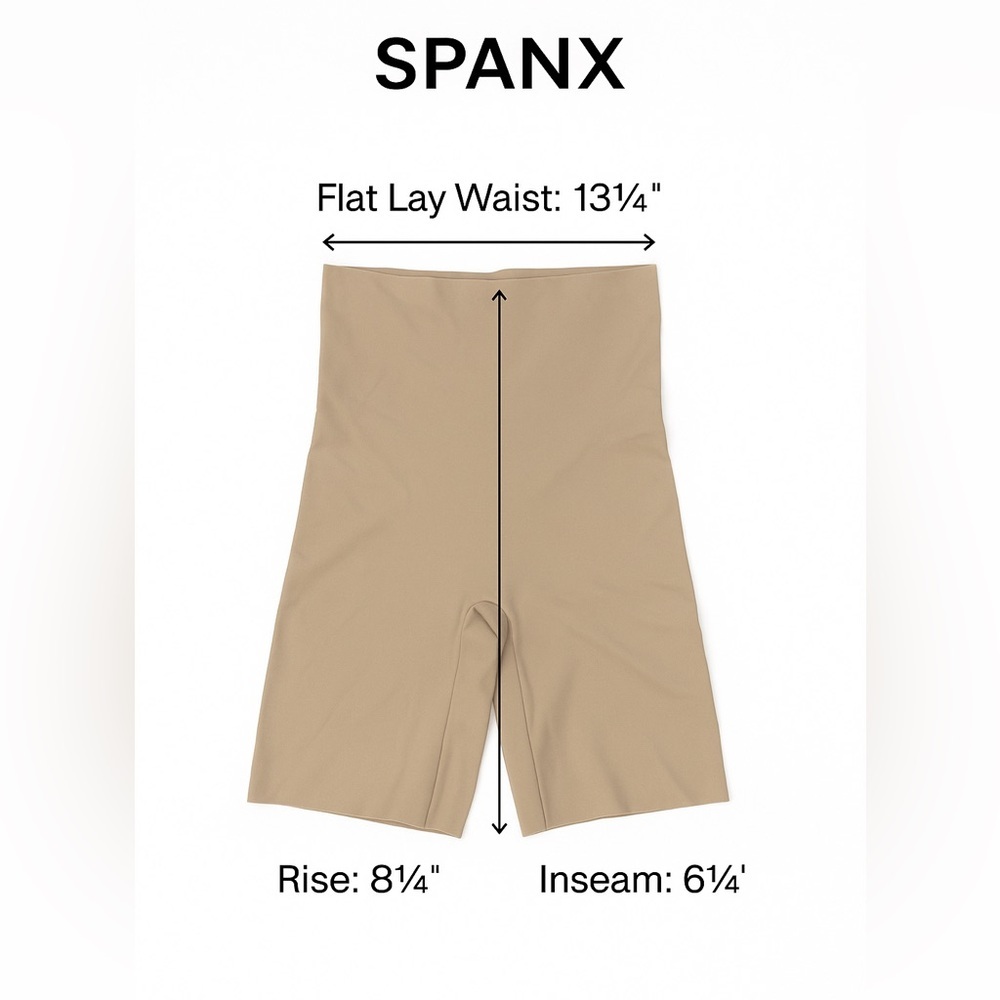 Spanx Shapewear Shorts | High Waist Thinstincts | Size L